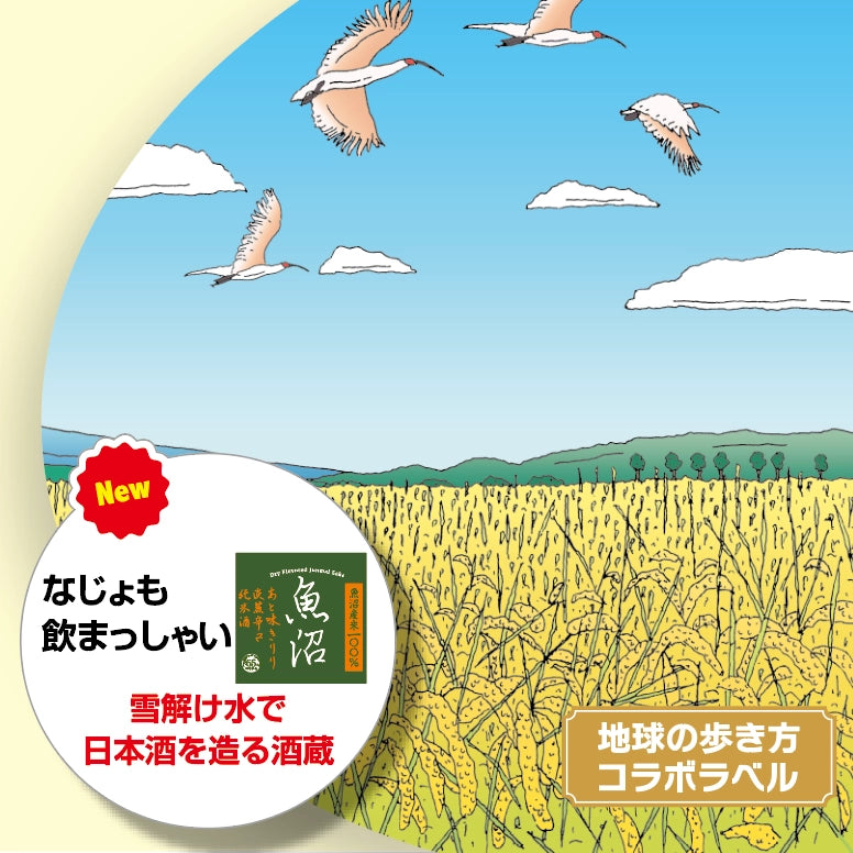 地球の歩き方オリジナル日本酒（新潟・白瀧酒造）300ml